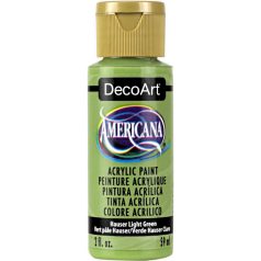   Akrilfesték matt 59ml - Hauser Light Green - DecoArt Americana® Acrylics (1 db)