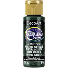   Akrilfesték matt 59ml - Hauser Dark Green - DecoArt Americana® Acrylics (1 db)