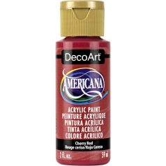   Akrilfesték matt 59ml - Cherry Red - DecoArt Americana® Acrylics (1 db)