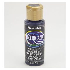   Akrilfesték matt 59ml - Paynes Grey - DecoArt Americana® Acrylics (1 db)