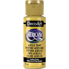   Akrilfesték matt 59ml - Golden Straw - DecoArt Americana® Acrylics (1 db)