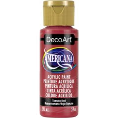  Akrilfesték matt 59ml - Tomato Red - DecoArt Americana® Acrylics (1 db)