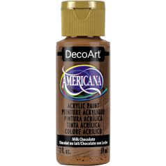   Akrilfesték matt 59ml - Milk Chocolate - DecoArt Americana® Acrylics (1 db)
