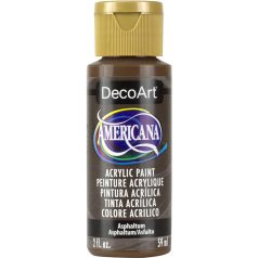   Akrilfesték matt 59ml - Asphaltum - DecoArt Americana® Acrylics (1 db)