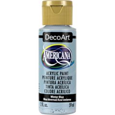   Akrilfesték matt 59ml - Winter Blue - DecoArt Americana® Acrylics (1 db)