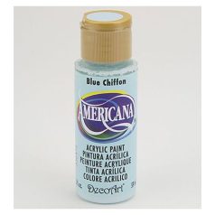   Akrilfesték matt 59ml - Blue Chiffon - DecoArt Americana® Acrylics (1 db)