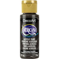   Akrilfesték matt 59ml - Bittersweet Chocolate - DecoArt Americana® Acrylics (1 db)