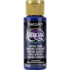   Akrilfesték matt 59ml - Primary Blue - DecoArt Americana® Acrylics (1 db)