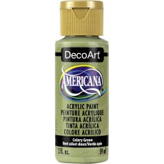   Akrilfesték matt 59ml - Celery Green - DecoArt Americana® Acrylics (1 db)