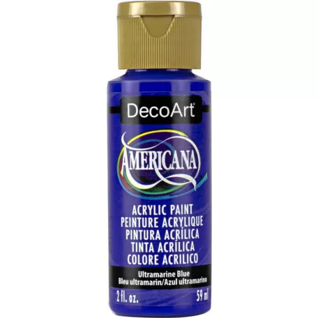 Akrilfesték matt 59ml - Ultramarine Blue - DecoArt Americana® Acrylics (1 db)