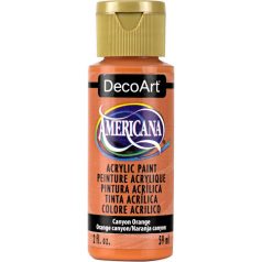   Akrilfesték matt 59ml - Canyon Orange - DecoArt Americana® Acrylics (1 db)