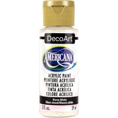   Akrilfesték matt 59ml - Warm White - DecoArt Americana® Acrylics (1 db)