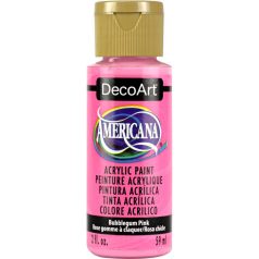   Akrilfesték matt 59ml - Bubblegum Pink - DecoArt Americana® Acrylics (1 db)