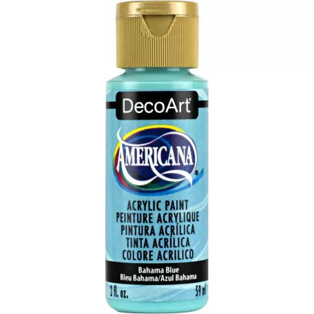 Akrilfesték matt 59ml - Bahama Blue - DecoArt Americana® Acrylics (1 db)