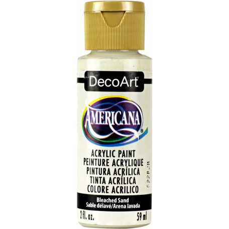 Akrilfesték matt 59ml - Bleached Sand - DecoArt Americana® Acrylics (1 db)