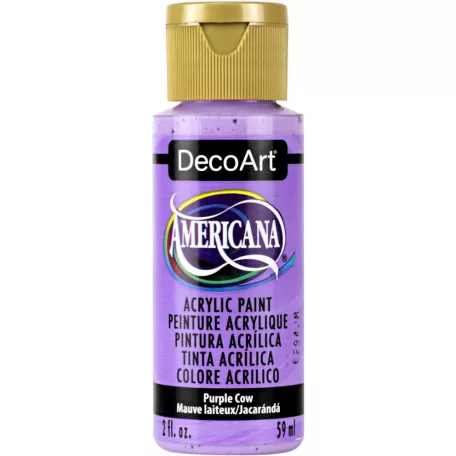 Akrilfesték matt 59ml - Purple Cow - DecoArt Americana® Acrylics (1 db)