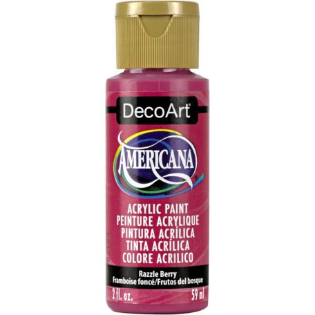 Akrilfesték matt 59ml - Razzle Berry - DecoArt Americana® Acrylics (1 db)
