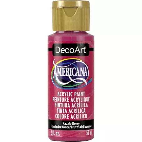 Akrilfesték matt 59ml - Razzle Berry - DecoArt Americana® Acrylics (1 db)