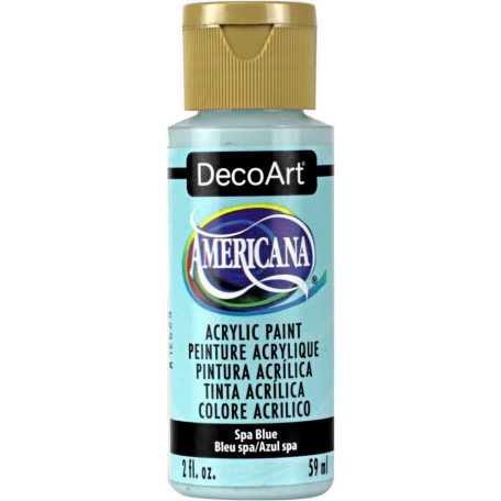 Akrilfesték matt 59ml - Spa Blue - DecoArt Americana® Acrylics (1 db)