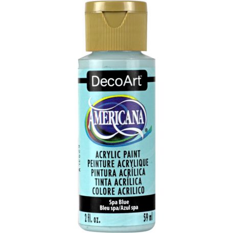Akrilfesték matt 59ml - Spa Blue - DecoArt Americana® Acrylics (1 db)