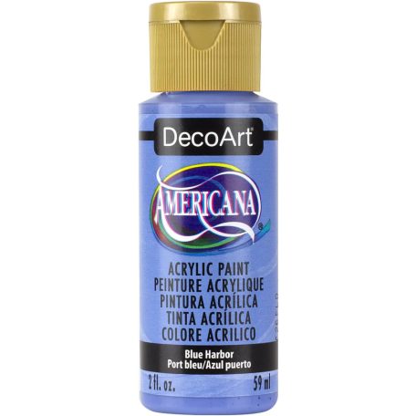 Akrilfesték matt 59ml - Blue Harbor - DecoArt Americana® Acrylics (1 db)