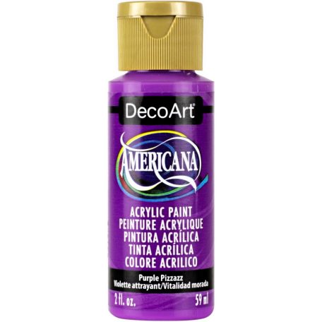 Akrilfesték matt 59ml - Purple Pizzazz - DecoArt Americana® Acrylics (1 db)