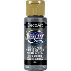  Akrilfesték matt 59ml - Zinc - DecoArt Americana® Acrylics (1 db)