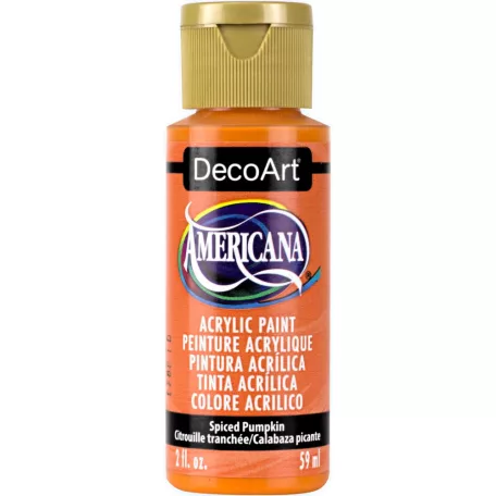 Akrilfesték matt 59ml - Spiced Pumpkin - DecoArt Americana® Acrylics (1 db)