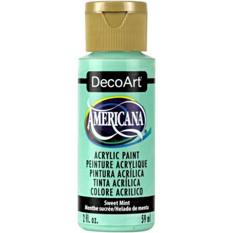 Akrilfesték matt 59ml - Sweet Mint - DecoArt Americana® Acrylics (1 db)