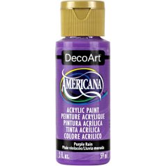   Akrilfesték matt 59ml - Purple Rain - DecoArt Americana® Acrylics (1 db)