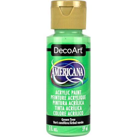 Akrilfesték matt 59ml - Green Tree - DecoArt Americana® Acrylics (1 db)