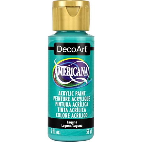 Akrilfesték matt 59ml - Laguna - DecoArt Americana® Acrylics (1 db)