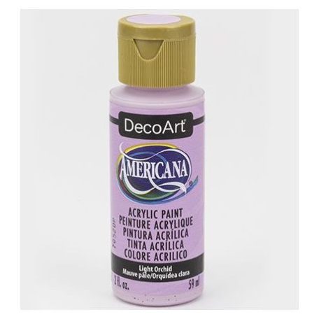 Akrilfesték matt 59ml - Light Orchid - DecoArt Americana® Acrylics (1 db)