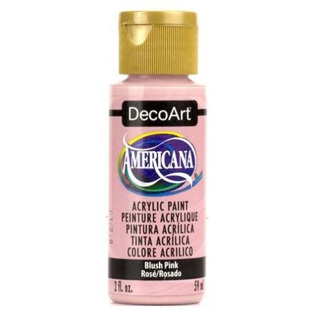 Akrilfesték matt 59ml - Blush Pink - DecoArt Americana® Acrylics (1 db)