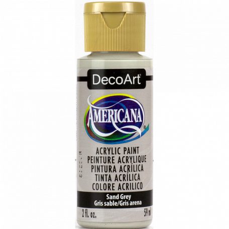 Akrilfesték matt 59ml - Sand Grey - DecoArt Americana® Acrylics (1 db)
