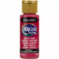   Akrilfesték matt 59ml - Wild Berry - DecoArt Americana® Acrylics (1 db)