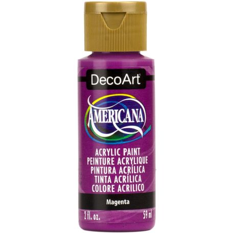 Akrilfesték matt 59ml - Magenta - DecoArt Americana® Acrylics (1 db)