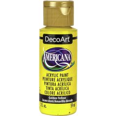   Akrilfesték matt 59ml - Golden Yellow - DecoArt Americana® Acrylics (1 db)