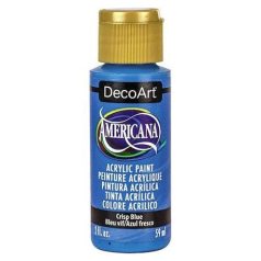   Akrilfesték matt 59ml - Crisp Blue - DecoArt Americana® Acrylics (1 db)