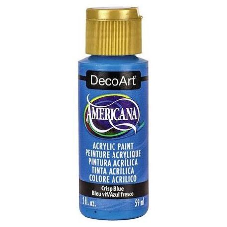 Akrilfesték matt 59ml - Crisp Blue - DecoArt Americana® Acrylics (1 db)