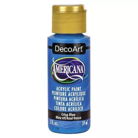 Akrilfesték matt 59ml - Crisp Blue - DecoArt Americana® Acrylics (1 db)