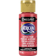   Akrilfesték matt 59ml - Cadmium Red - DecoArt Americana® Acrylics (1 db)