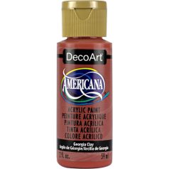   Akrilfesték matt 59ml - Georgia Clay - DecoArt Americana® Acrylics (1 db)