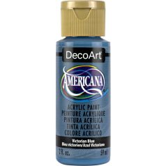   Akrilfesték matt 59ml - Victorian Blue - DecoArt Americana® Acrylics (1 db)