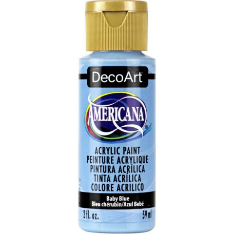 Akrilfesték matt 59ml - Baby Blue - DecoArt Americana® Acrylics (1 db)