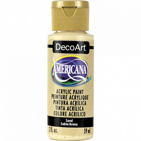 Akrilfesték matt 59ml - Sand - DecoArt Americana® Acrylics (1 db)