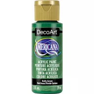   Akrilfesték matt 59ml - Holly Green - DecoArt Americana® Acrylics (1 db)