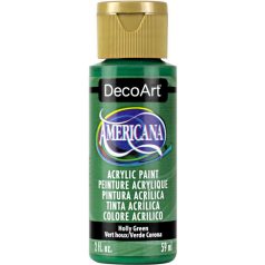   Akrilfesték matt 59ml - Holly Green - DecoArt Americana® Acrylics (1 db)