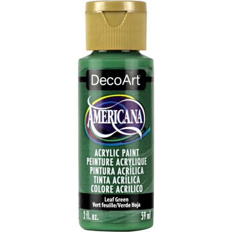 Akrilfesték matt 59ml - Leaf Green - DecoArt Americana® Acrylics (1 db)