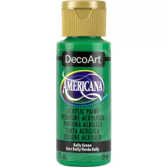   Akrilfesték matt 59ml - Kelly Green - DecoArt Americana® Acrylics (1 db)